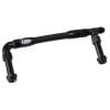 Aeroflow Carburettor Inlet Rail Kit -8AN 241mm 4150 Black AF160-08BLK