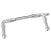 Aeroflow Carburettor Inlet Rail Kit -8AN 241mm 4150 Silver AF160-08S
