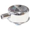 Aeroflow Chrome Valve cover BreatherPush In With 5/8in Spout AF1821-7001