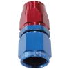 Aeroflow 200 / 570 Series PTFE Straight Hose-End -12AN Blue/Red AF201-12D