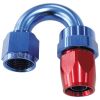 Aeroflow 200 Series PTFE 180 Hose-End -4AN Blue/Red AF206-04D
