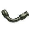 Aeroflow Stainless 90 Banjo Fitting 11.2mm 7/16in Banjo to -3AN PTFE Hose-End AF218-03