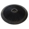 Aeroflow Black Full Flow Air Filter Top Plate 14in diameter black AF2251-1401
