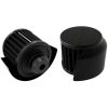 Aeroflow Black Push In Breather With Black Shield AF2271-1516