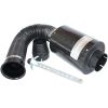 Aeroflow 6in Closed Air Intake System 3in 73mm Clamp On 6in 152mm L x 5.9in 150mm W AF2341-3000