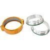 Aeroflow Billet Aluminium Intercooler Clamps Gold 2in 50.8mm Bore AF25-2000G