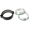 Aeroflow Billet Aluminium Intercooler Clamps Black 4in 101.6mm Bore AF25-4000BLK
