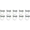Aeroflow EFI Hose Clamps 1/4in 14AN 10PK Adjustable From 9mm to 11mm AF26-0911