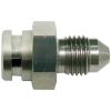 Aeroflow SS 19mm Female Inverted Flare to Male AN Fitting -3AN 19mm Clip Recess 7/16in-24 AF271-03