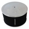 Aeroflow Chrome Air Filter Assembly 9in x 5in 5-1/8in Neck Black AF2851-1365
