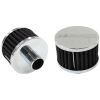 Aeroflow Chrome Push In Breather 3in 76mm OD AF2871-1170