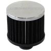 Aeroflow Chrome Clamp On Breather 3in 76.2mm OD AF2871-1490