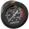 Aeroflow 1-1/2in Nitrous Pressure Gauge 0-1500 psi Black Face / White Pointer AF30-2215