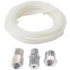 Aeroflow 1/8in Nylon Tubing Kit Clear Tubing with Silver Fittings & Ferrules 3.6m AF30-3000