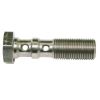 Aeroflow Stainless Double Banjo Bolt M10 x 1.25mm 39mm AF307-03L