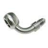 Aeroflow Stainless 90 Banjo to AN Fitting 10mm 3/8in Banjo to -3AN AF313-03