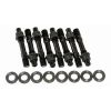 Aeroflow Blower Stud Kit 2.90in Total Length Black Studs & Nuts AF37-0603BLK