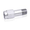 Aeroflow NPT Male-Female Extension 1/8in Silver. Extension Length is 1-1/4in 31.75mm AF372-02S