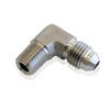 Aeroflow Stainless 90 NPT Male to AN Fitting 1/8in NPT to Male -3AN AF381-03