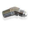 Aeroflow Stainless 45 NPT Male to AN Fitting 1/8in NPT to Male -3AN AF382-03