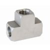 Aeroflow Stainless Inverted Female T-Block 3 x 3/8in-24 inverted seat AF385
