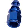 Aeroflow 400 / 510 Series Push Lock Straight Hose-End -10AN Blue AF401-10