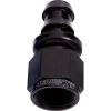 Aeroflow 400 / 510 Series Push Lock Straight Hose-End -12AN Black AF401-12BLK