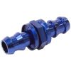 Aeroflow Male to Male Barb Push Lock Adapter 8mm 5/16in Blue AF410-05