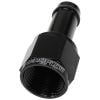 Aeroflow Straight Hose Barb Female -16AN to 1in Female Black AF411-16BLK
