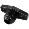 Aeroflow Turbo Drain Adapter -10AN ORB outlet 38-44mm bolt centre Black AF463-05