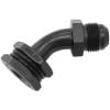 Aeroflow AF463-32 Bulkhead 45 Turbo Drain -10AN Male Oil Pan Sump Adapter