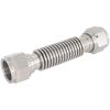 Aeroflow AF463-40 Flexible Turbo Drain Hose Stainless Female -12AN 150mm Long