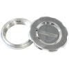 Aeroflow Low Profile Billet Filler Cap & 2-1/2in Female Weld-on Bung Polished Cap AF465-40P