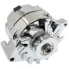 Aeroflow AF4873-1140 Alternator Chrome 140 AMP 1 Wire Internal Regulator Single V Groove Pulley fits Ford