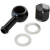 Aeroflow 90 Fuel Pump Banjo Kit Black Includes Banjo Fitting & Cap AF49-1020BLK