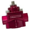Aeroflow Billet 2-Port Fuel Pressure Regulator 3/8in NPT Red 1-4 PSI AF49-4001R