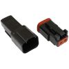 Aeroflow WeatherTight Connector2 Pin Connector AF49-9002