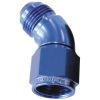 Aeroflow 45 Full Flow Female/Male Flare Swivel -16AN Blue AF542-16