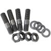 Aeroflow Carburettor Stud Kit 5-1/16in x 1-3/8in OAL Black AF55-1008BLK