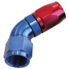 Aeroflow 550 Series Cutter 1pc Full Flow Swivel 60 Hose-End -10AN Blue/Red AF558-10