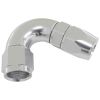 Aeroflow 570 Series 1pc Full Flow 120 Hose-End -6AN Silver AF574-06DS
