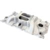 Aeroflow AF6011-1000 SBC Classic Intake Manifold Dual Plane Chev 350 Natural