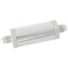 Aeroflow Long Inline Fuel & Oil Filter -4AN Silver AF607-04S