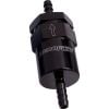 Aeroflow 30 Micron Billet Fuel Filter 3/8in Barb black 2in Length AF610-06BLK