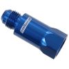 Aeroflow Roll Over Valve -6AN Blue. -6 Female ORB to -6 Male AN AF614-06