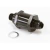 Aeroflow EFI Fuel Pump Check Valve -8AN M12 x 1.5mm Black AF615-08BLK