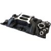 Aeroflow AF6210-1000 Street Intake Manifold Dual Plane Chev 350 Black