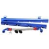 Aeroflow Billet EFI Fuel Rails Blue AF64-2008