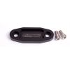 Aeroflow Billet Fuel Pump Block-Off Plate Black AF64-2020BLK