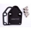 Aeroflow Billet Fuel Pump Block-Off Plate Black AF64-2028BLK